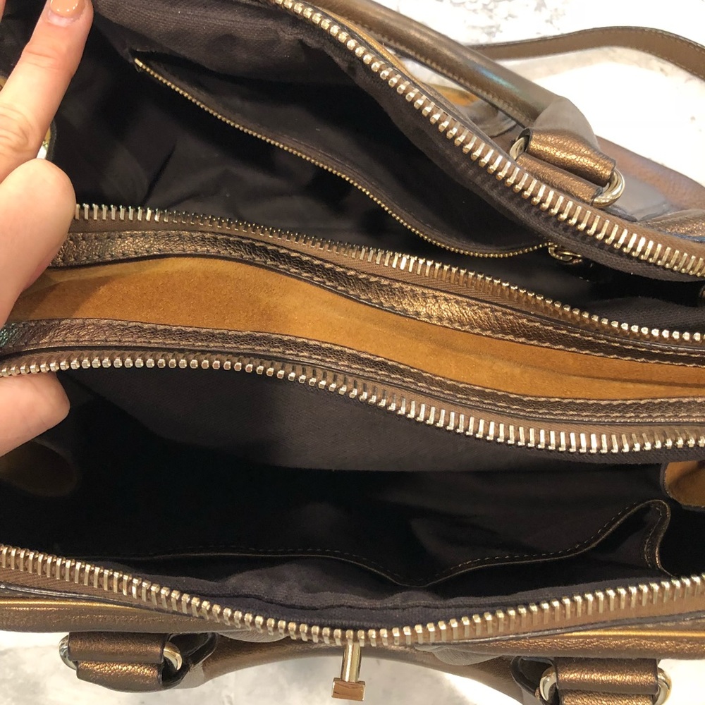 Burberry Prorsum Medium Suede Bowling Bag - Picture 3 of 8